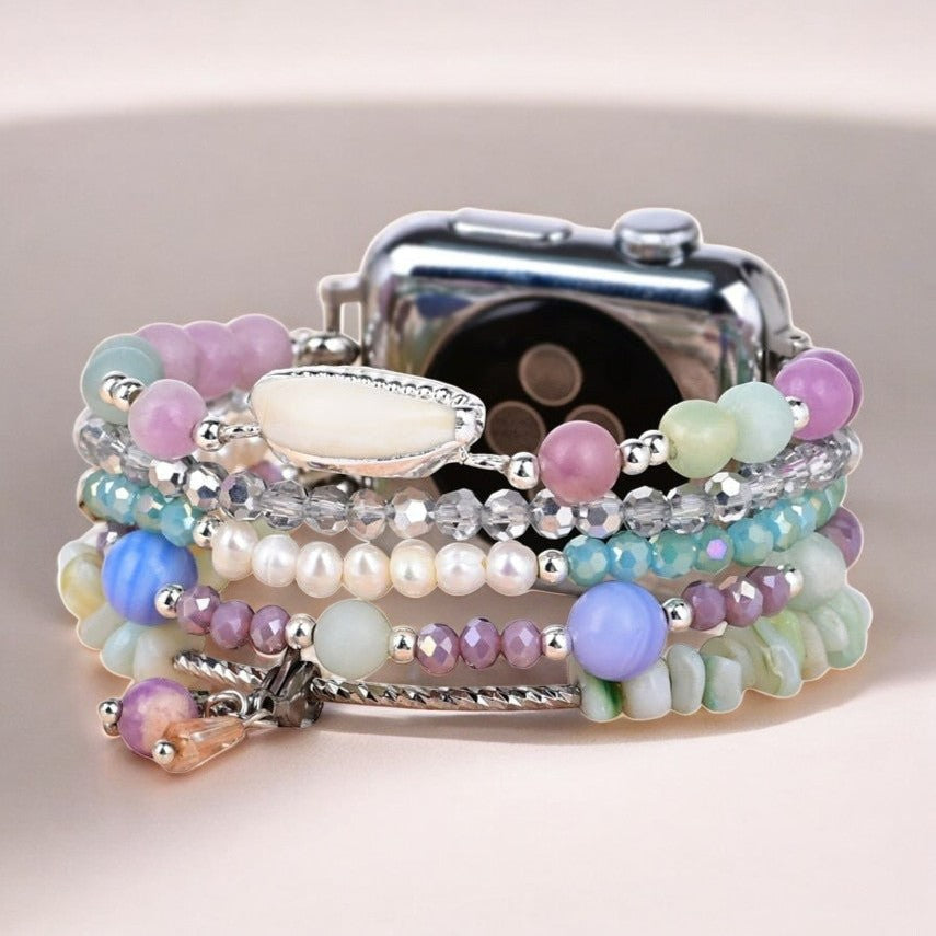 Pulseira Seaside Dreams Stretch para Apple Watch