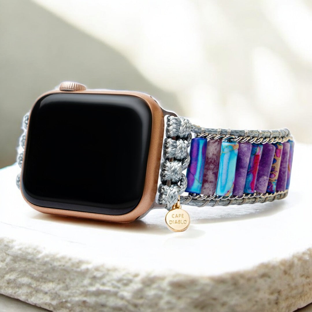 Pulseira Serene Imperial Jasper para Apple Watch