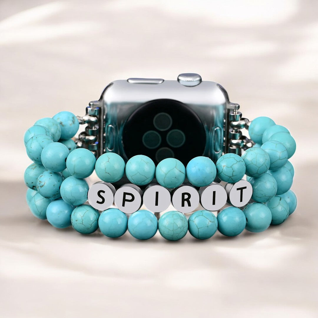 Pulseira Apple Watch Inspiração Espírito Turquesa