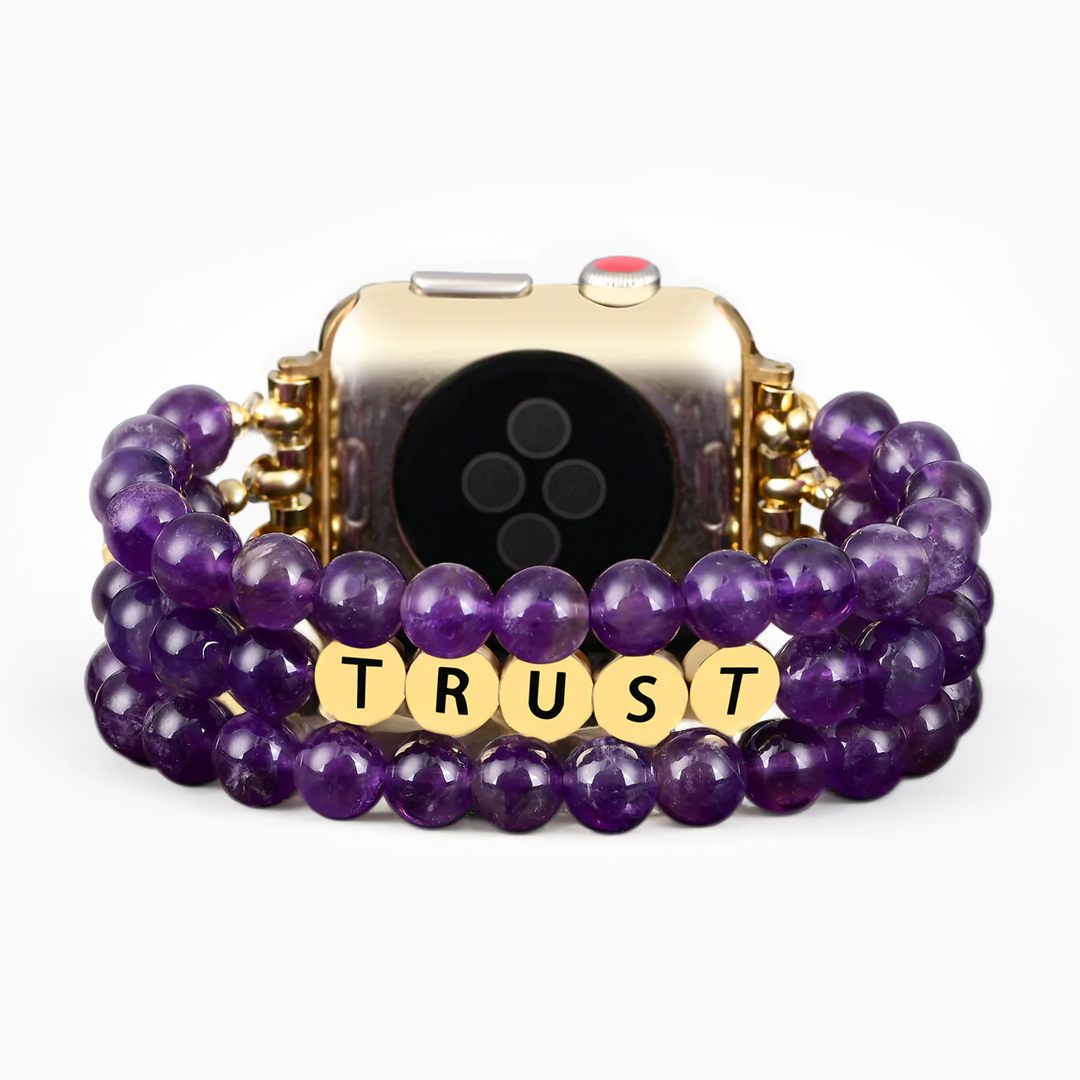 Pulseira Ametista Trust Inspiration para Apple Watch