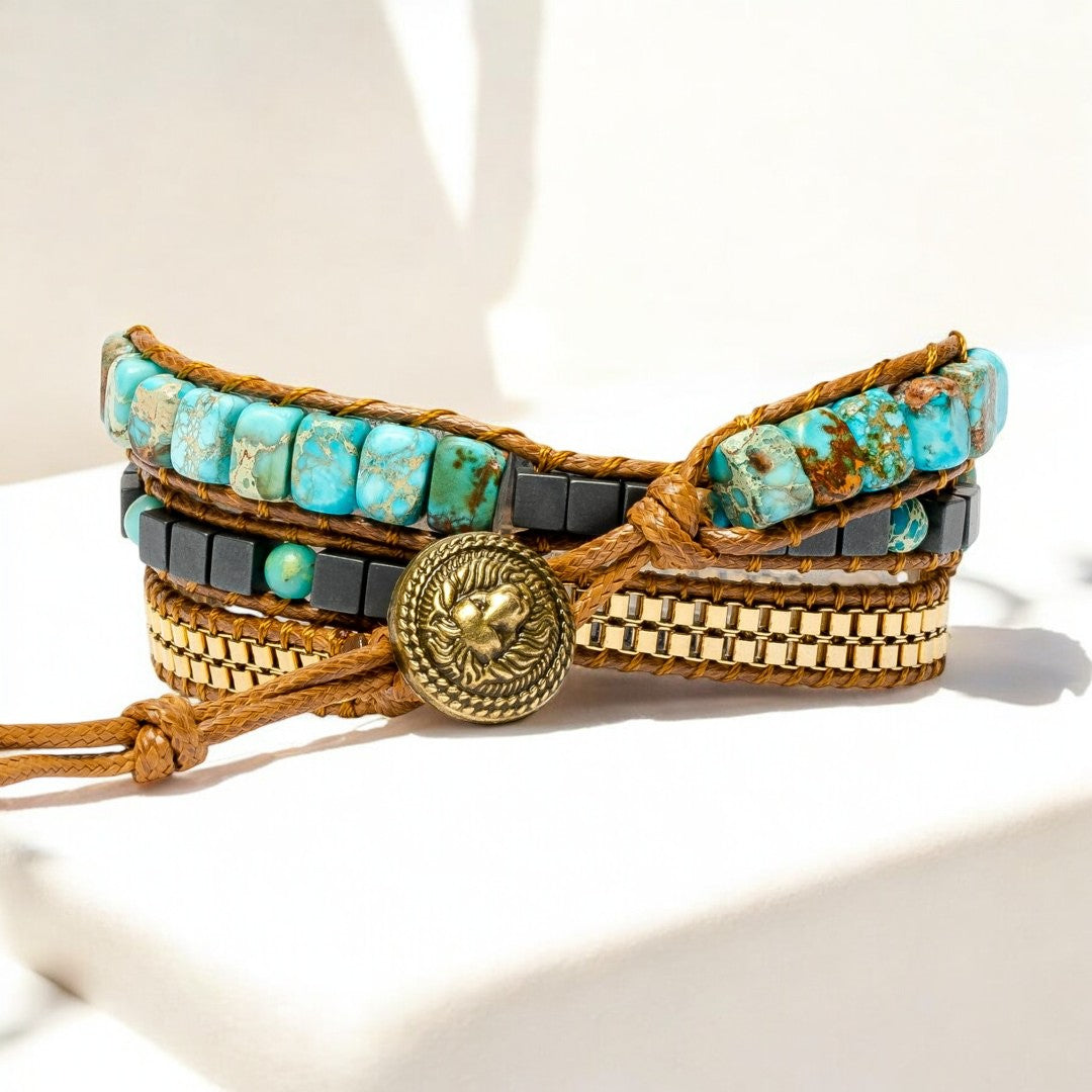 Pulseira Turquesa Energia Calmante para Apple Watch
