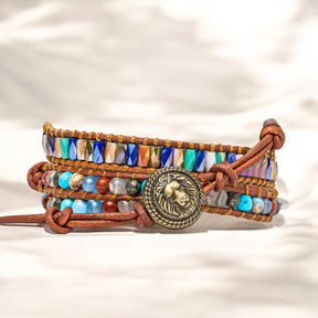 Pulseira Energia Leoa Turquesa