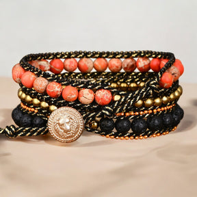 Pulseira Envolvente Wicked Pumpkin Patch