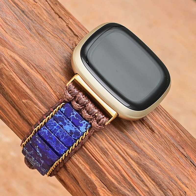 Pulseira de relógio Azure Lapis Lazuli Fitbit Versa 3
