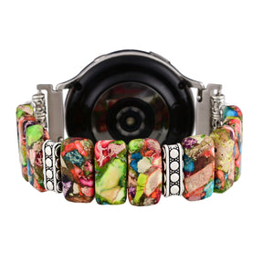 Chic Flower Samsung Galaxy Stretch Watch Strap - Cape Diablo