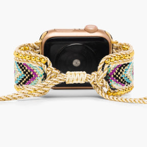 Golden Flower Apple Watch Strap - Cape Diablo