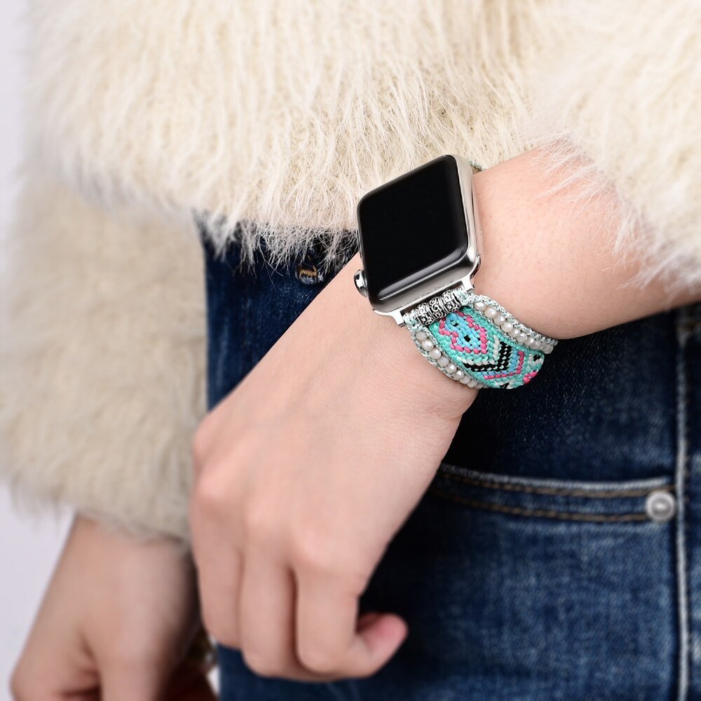 Rosy Skyline Apple Watch Strap - Cape Diablo